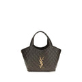 Saint Laurent Bicolor Napa Leather / Calf Bos Taurus Shoulder Bag
