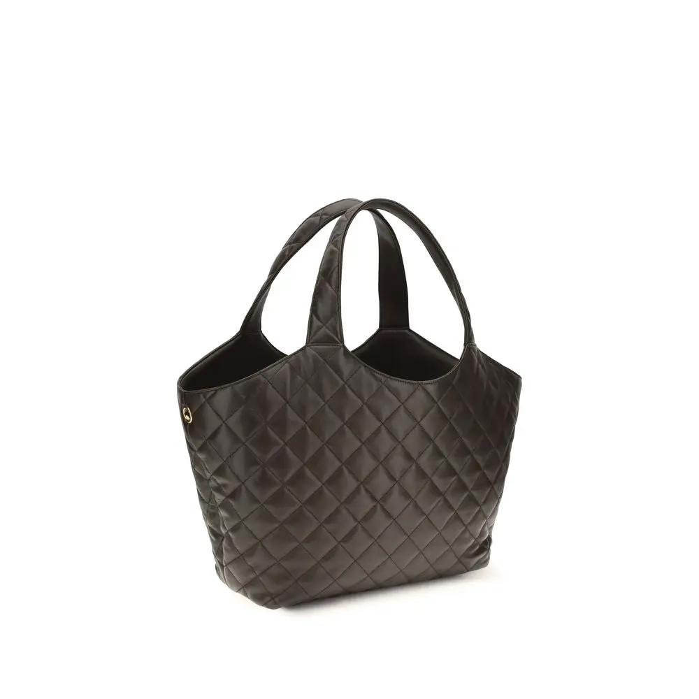 Saint Laurent Bicolor Napa Leather / Calf Bos Taurus Shoulder Bag