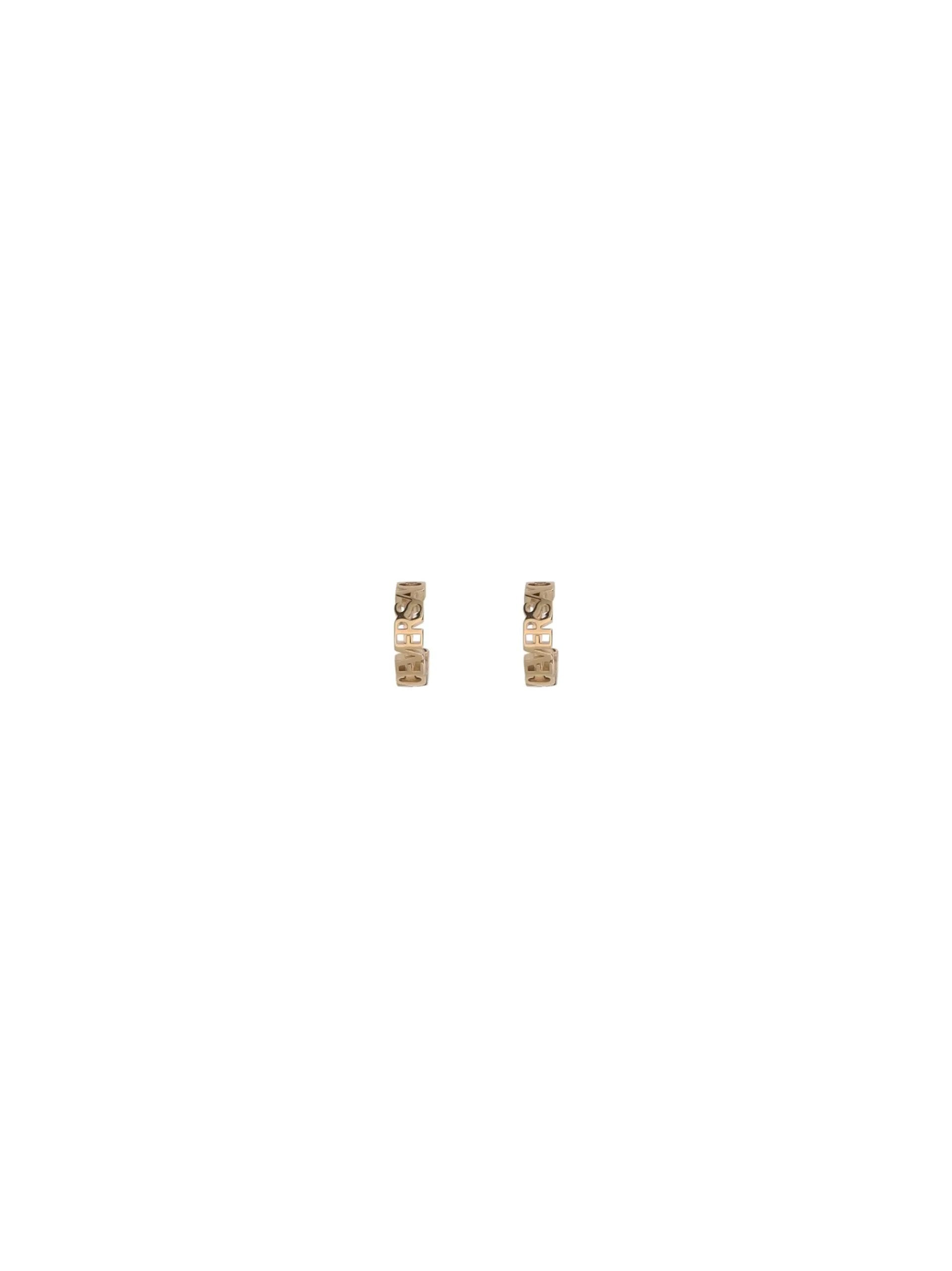 Versace Gold Brass Earrings