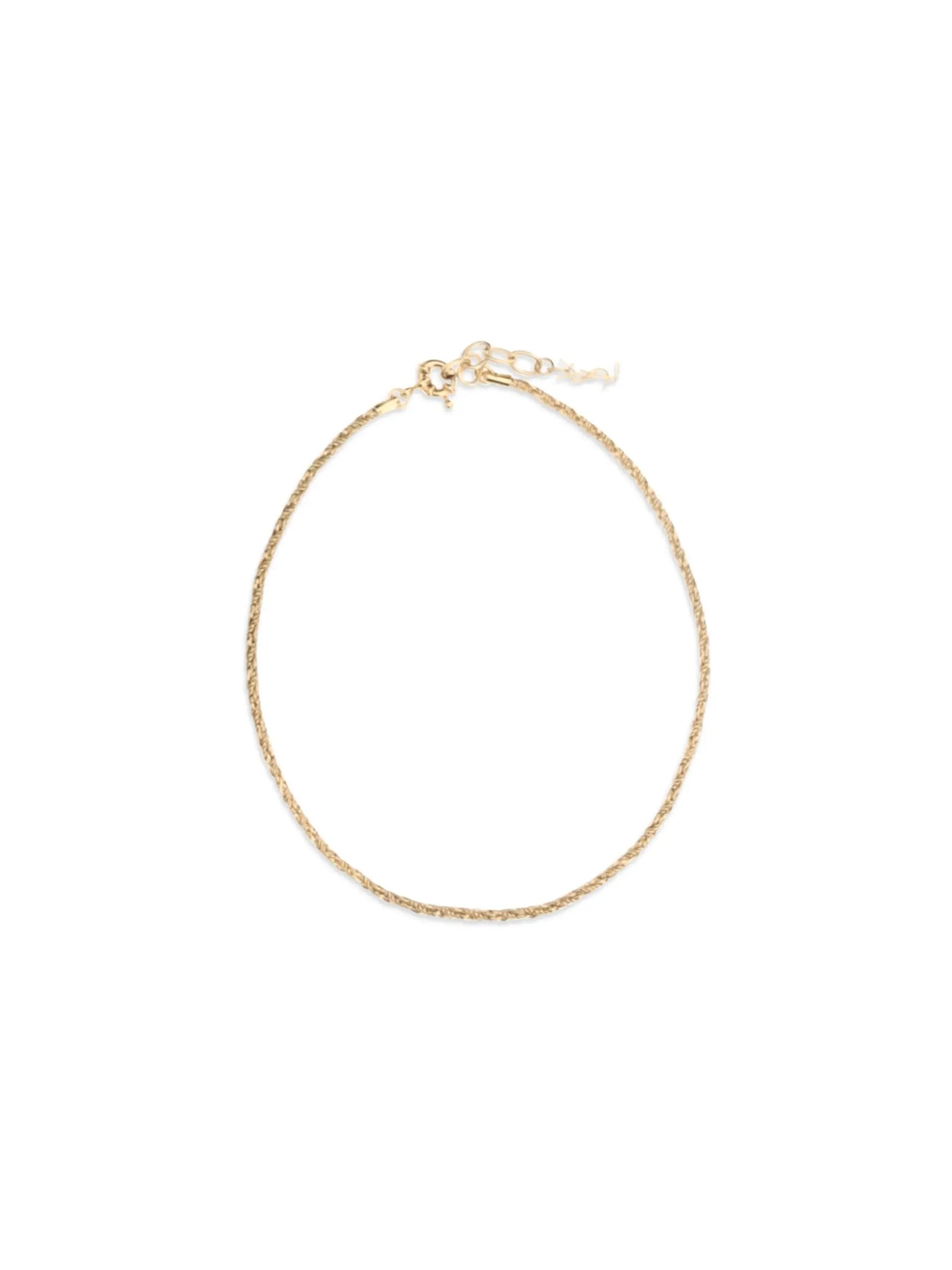 Collier Saint Laurent en laiton doré
