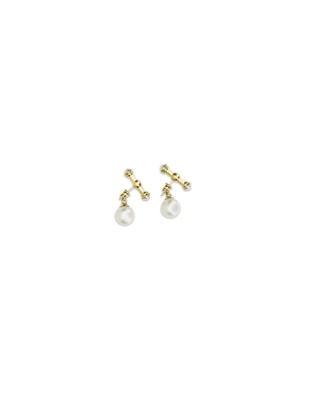 Chloé Gold Metal Earrings