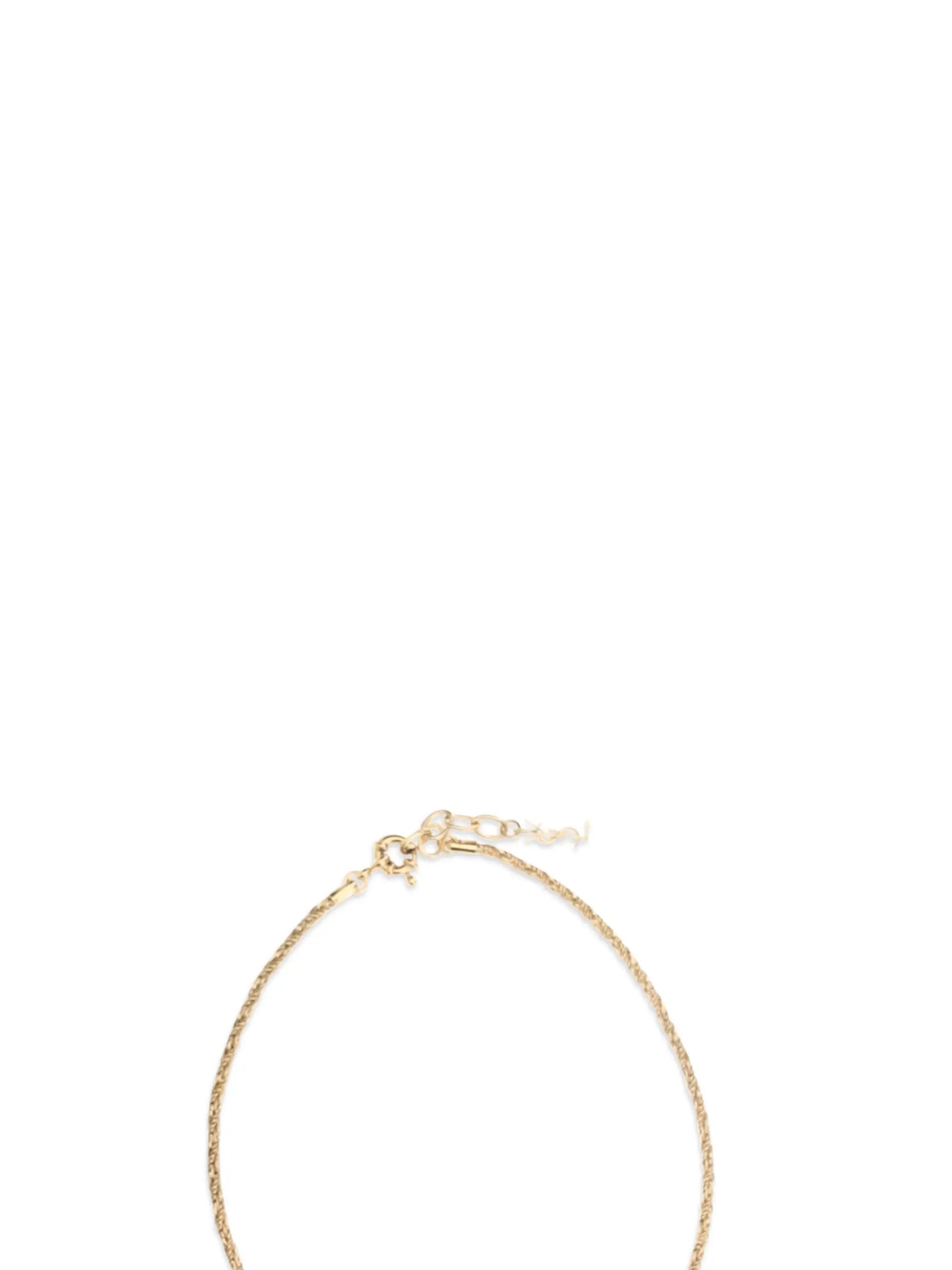 Collier Saint Laurent en laiton doré