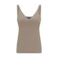 Brunello Cucinelli Beige Cotton T-Shirt