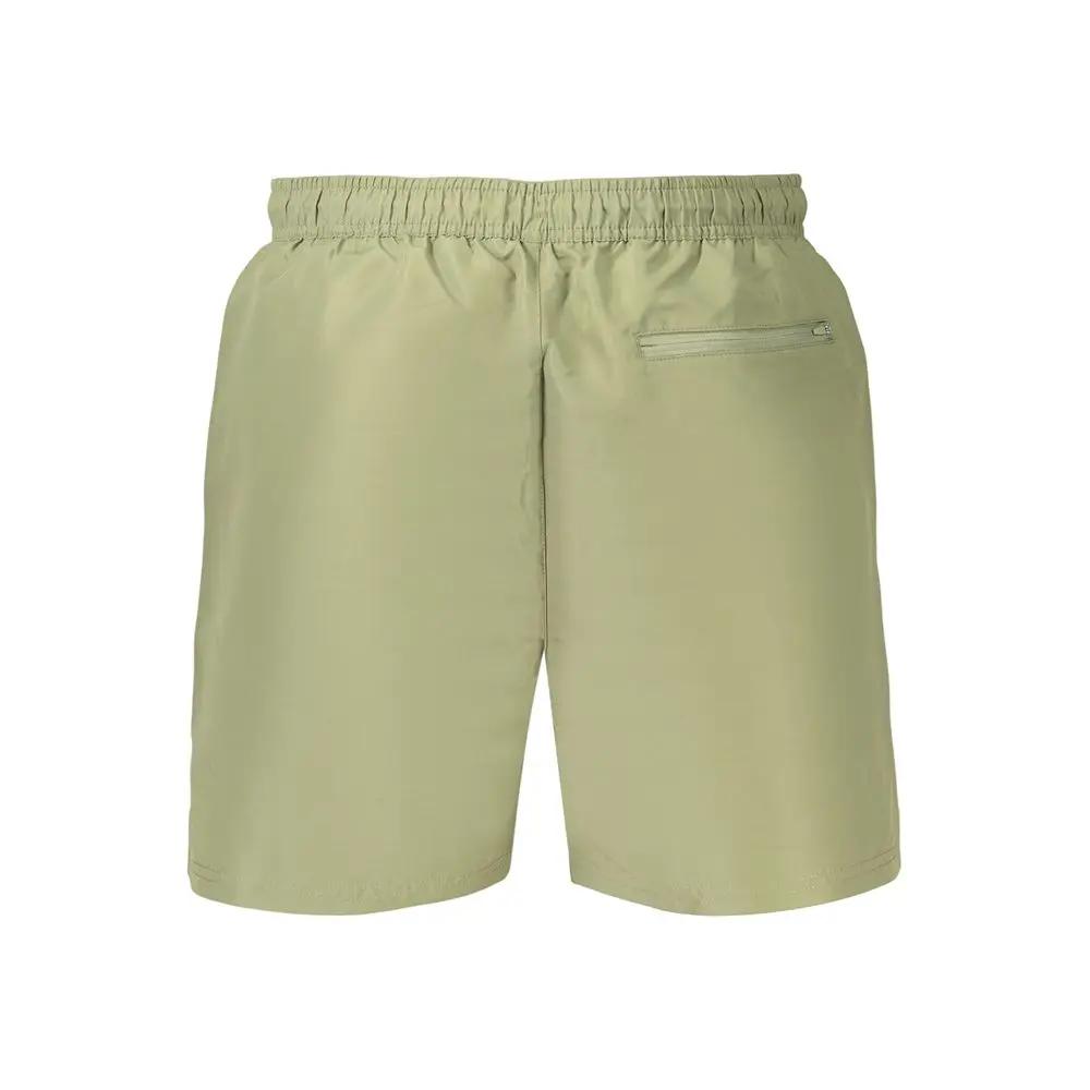 Calvin Klein Green Polyester Men's Swim Shorts