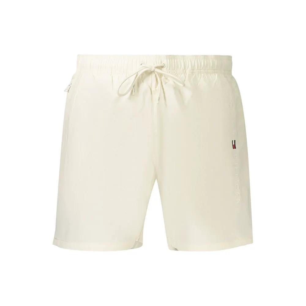 Tommy Hilfiger Beige Polyester Men's Short