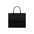 Women’s Black Calfskin Tote Bag – Dior Large “Christian Dior Paris” Signature