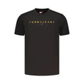 Tommy Hilfiger Black Cotton Men's T-Shirt