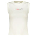 Tommy Hilfiger White Cotton Women's Tank