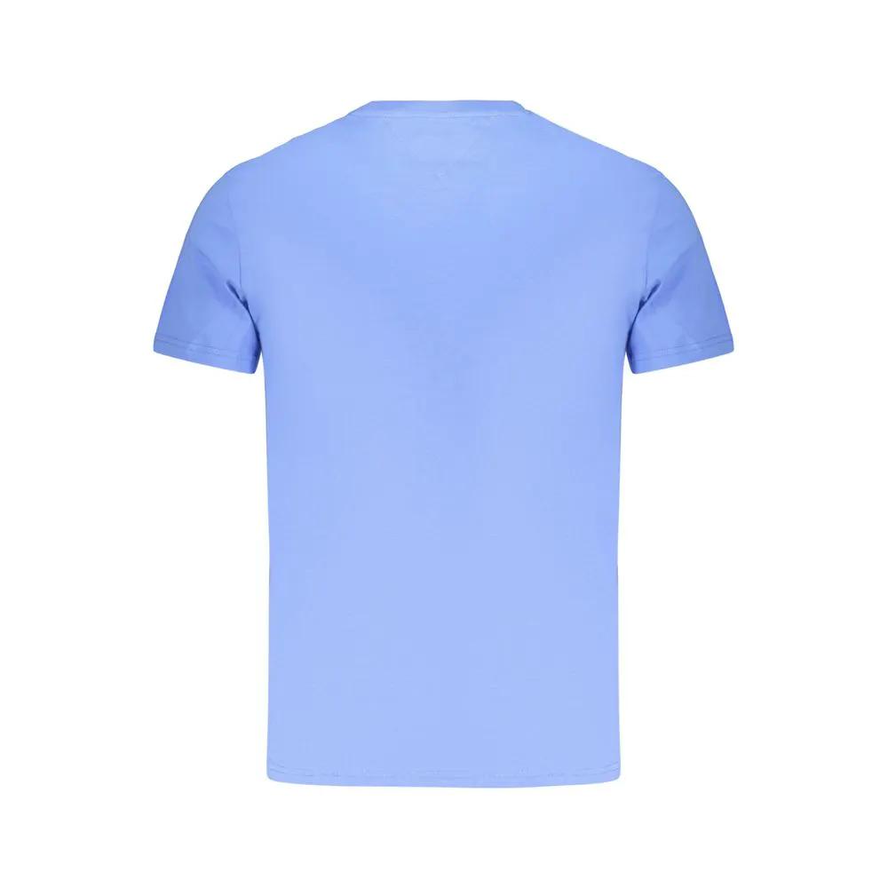 Tommy Hilfiger Light Blue Cotton Men's T-Shirt