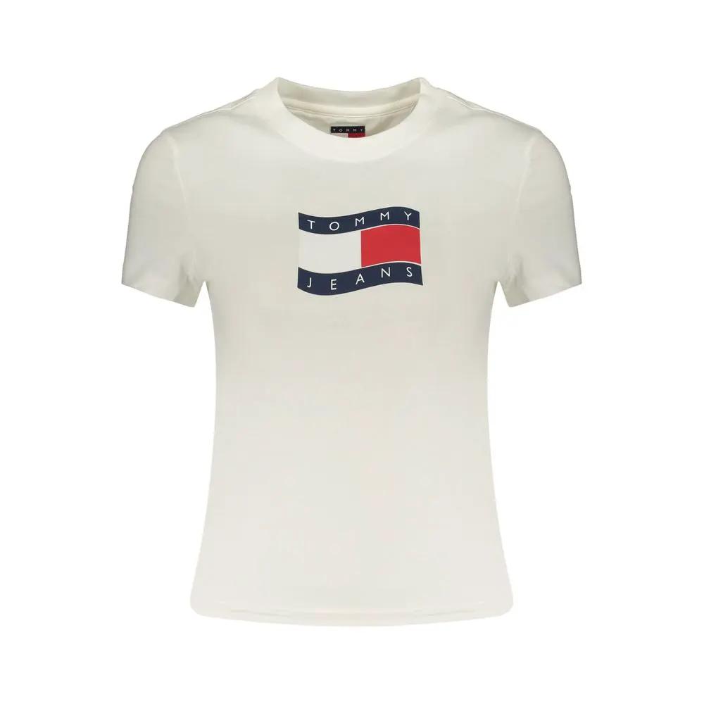 Tommy Hilfiger Bianco Cotton Women's T-Shirt