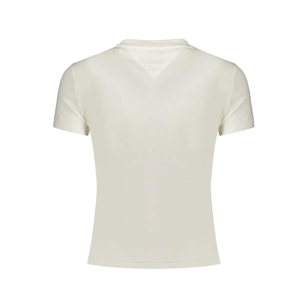 Tommy Hilfiger Bianco Cotton Women's T-Shirt