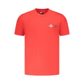 Tommy Hilfiger Red Cotton Mens T-Shirt