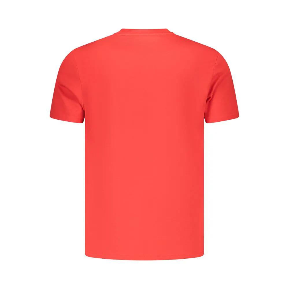 Tommy Hilfiger Red Cotton Mens T-Shirt
