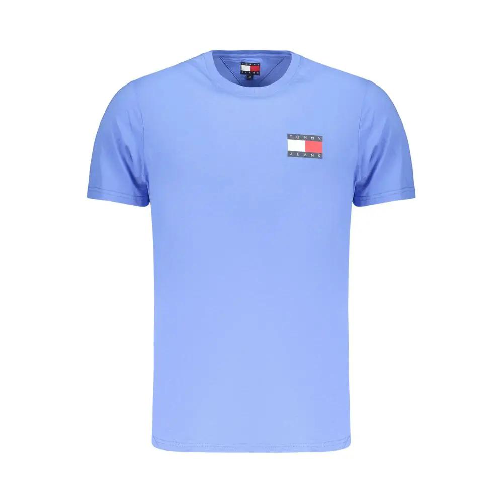 T-shirt Tommy Hilfiger bleu en coton pour homme