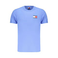 T-shirt Tommy Hilfiger bleu en coton pour homme