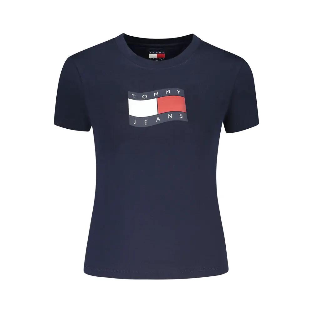 Tommy Hilfiger Blue Cotton Women's T-Shirt