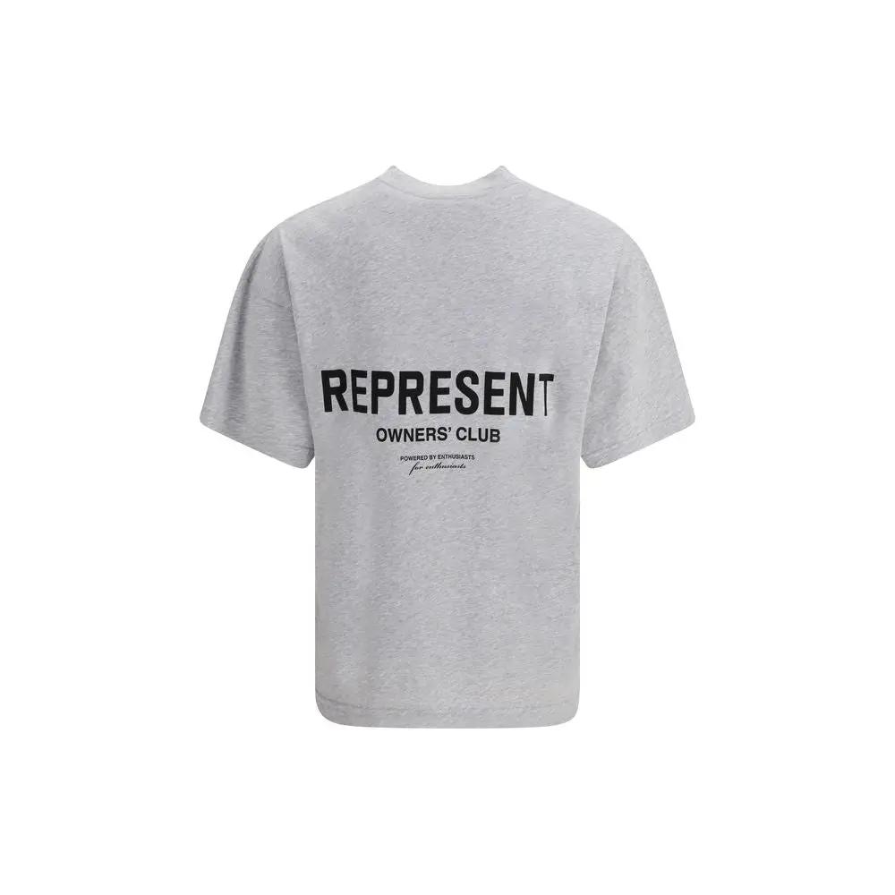 T-shirt en coton gris Represent
