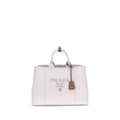 Prada Prada Beige Cotton Shoulder Bag