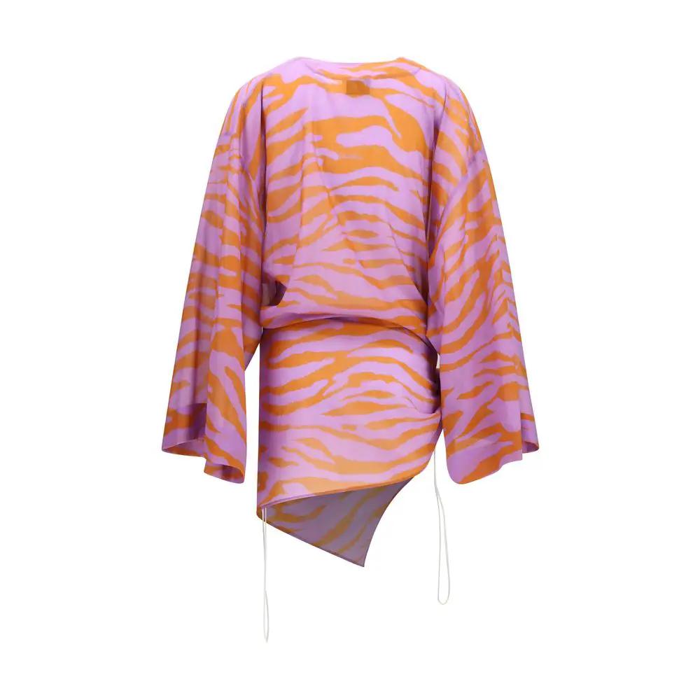 La chemise Attico en coton à motifs multicolores