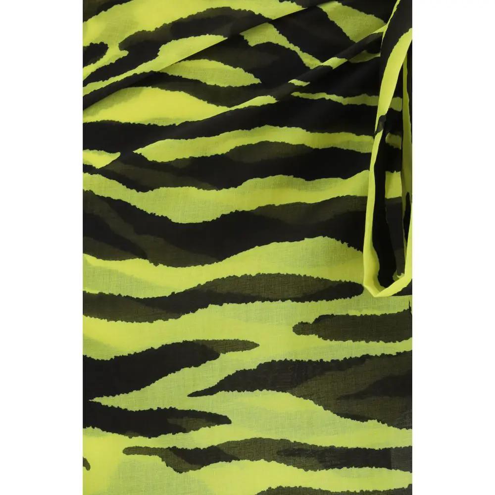 Les cache-maillots en coton bicolore The Attico