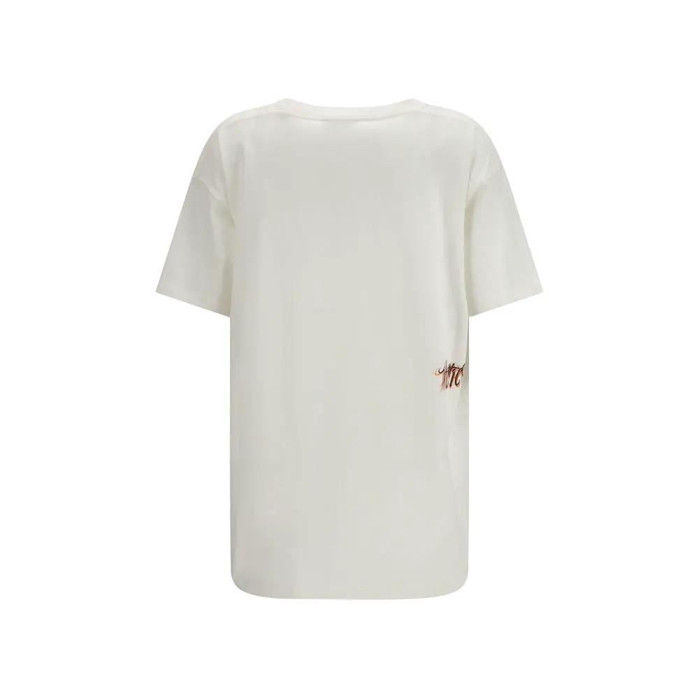 T-shirt Attico en coton blanc