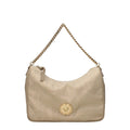 Sac à main Versace en tissu beige