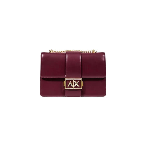Sac à main Armani Exchange Bordeaux en polyester