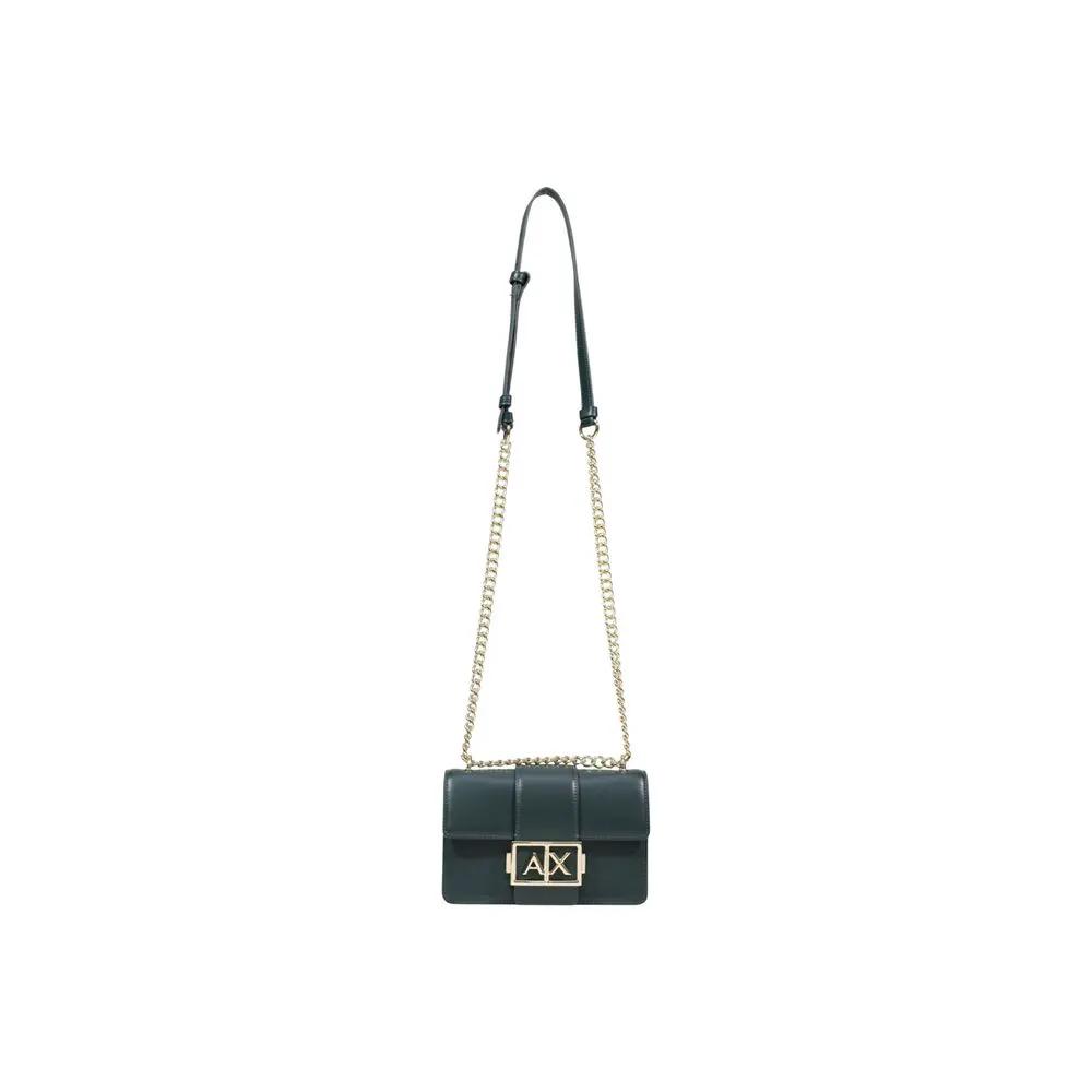 Armani Exchange Green Polyester Handbag