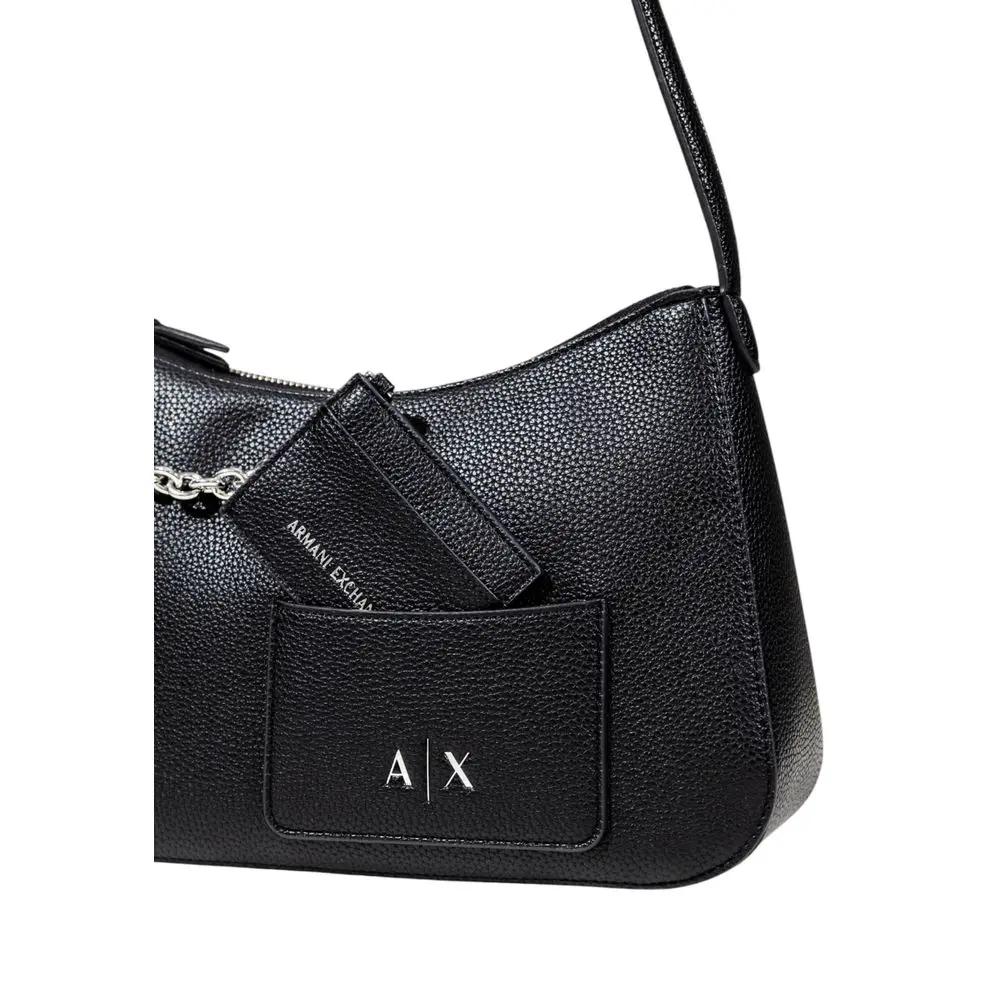 Armani Exchange Black Polyester Handbag