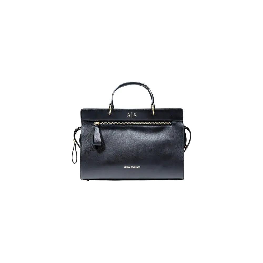 Armani Exchange Black Polyester Handbag