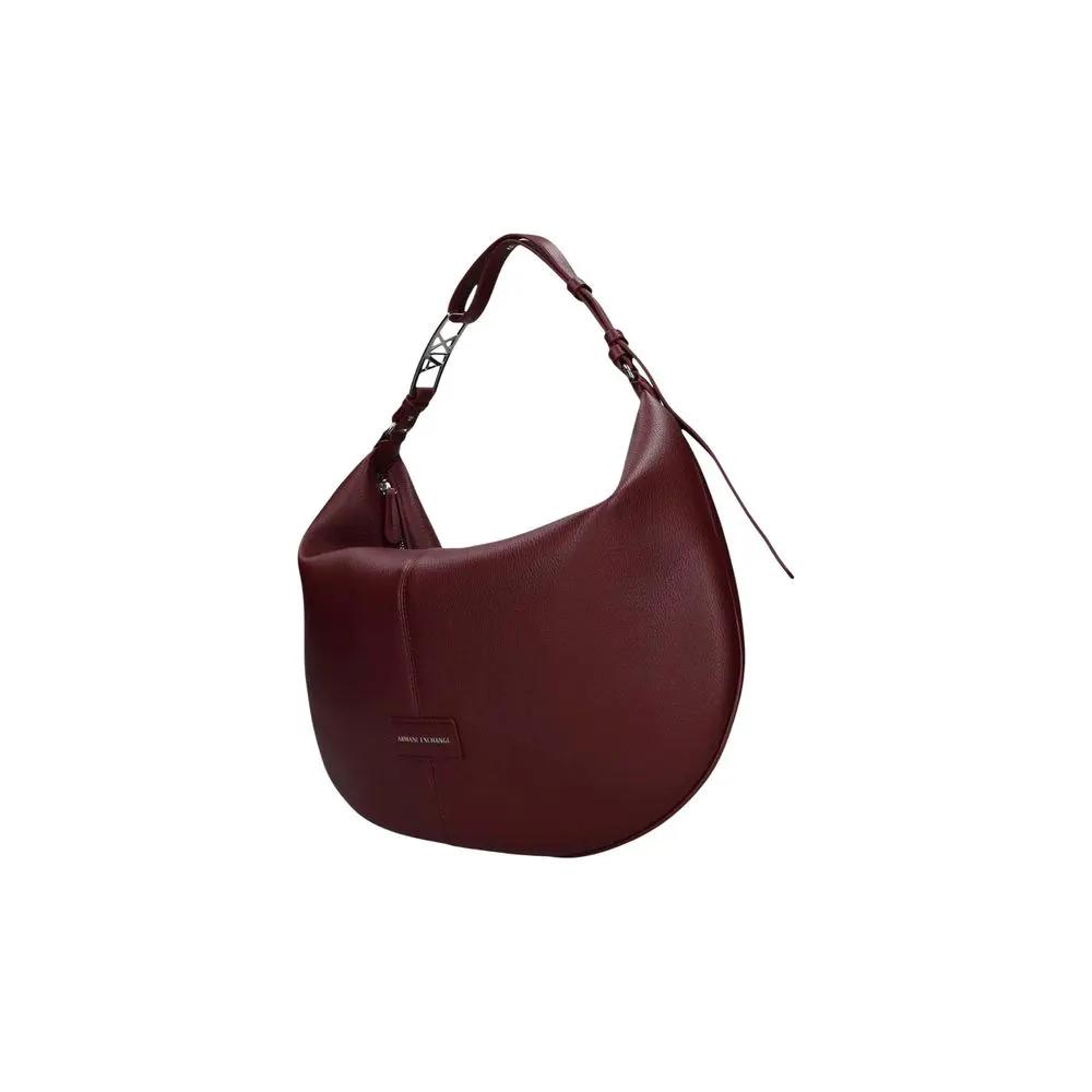 Sac à main Armani Exchange Bordeaux en polyester