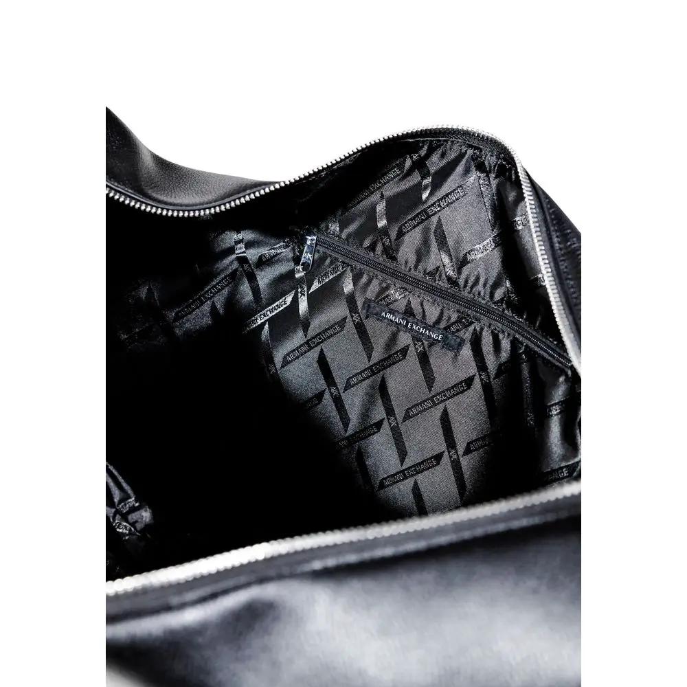 Sac à main Armani Exchange en polyester noir
