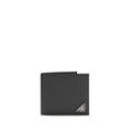 Portefeuille Prada Bos Taurus en cuir de veau noir