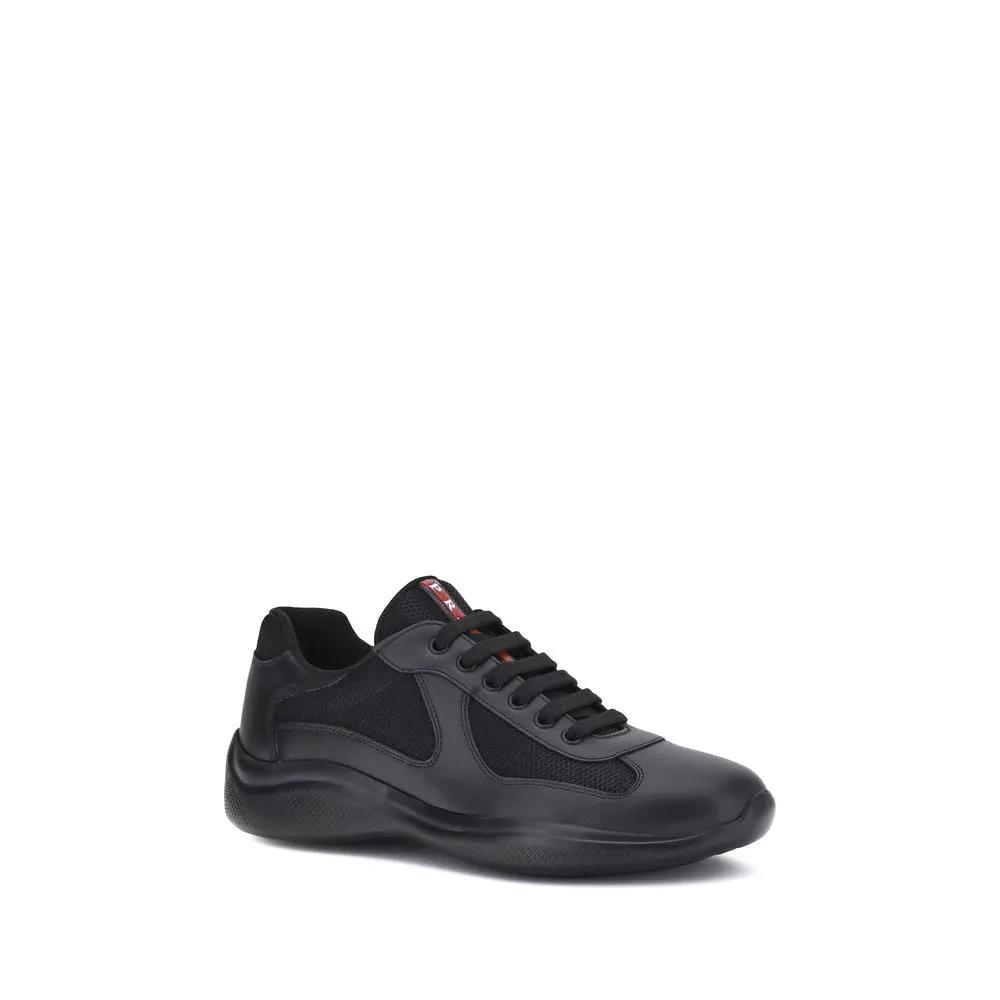 Prada Black Polyamide Sneakers