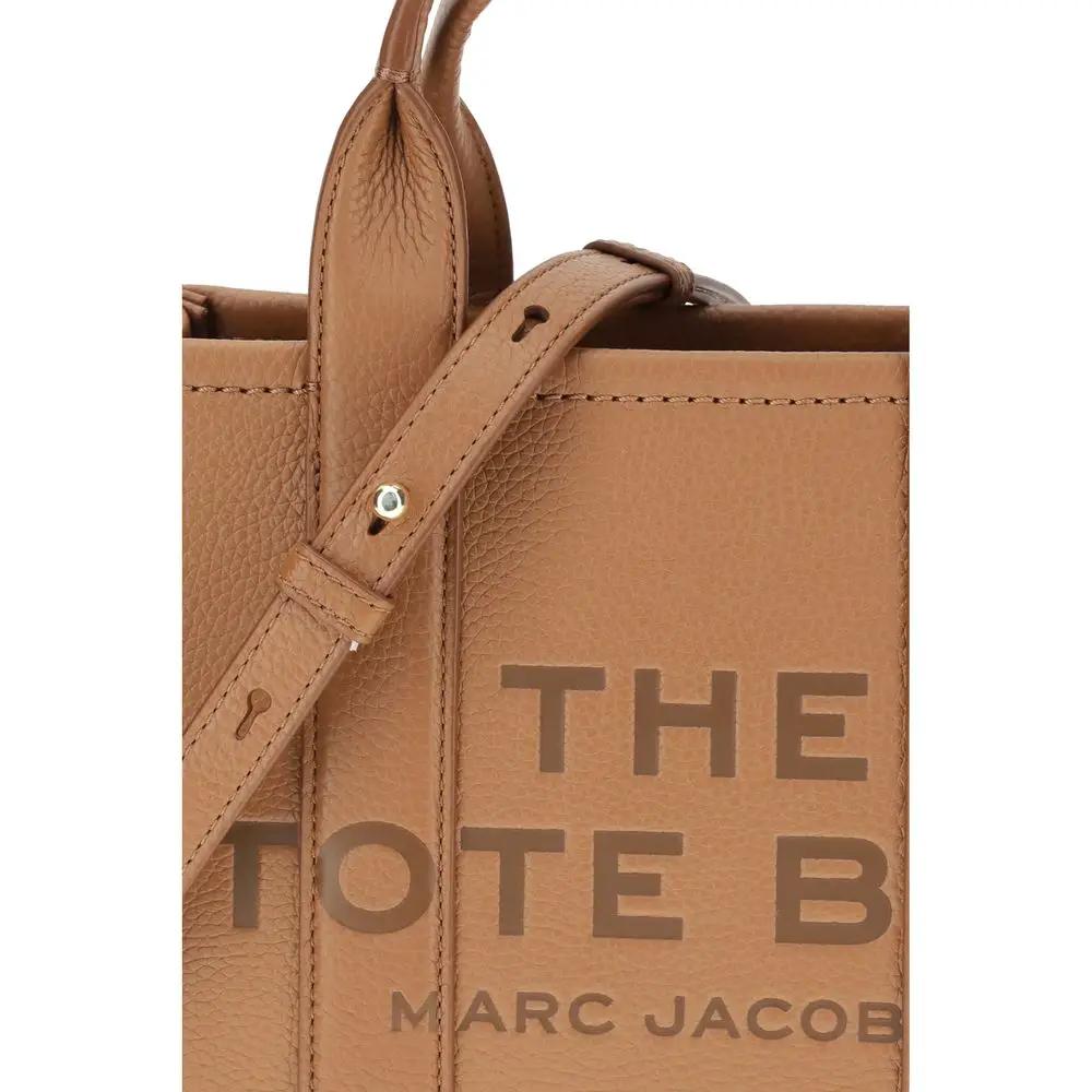 Sac à main Marc Jacobs Bos Taurus en cuir de veau marron