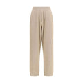 Brunello Cucinelli Beige Cashmere Casual Pants