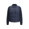 Brunello Cucinelli Blue Polyester Jacket