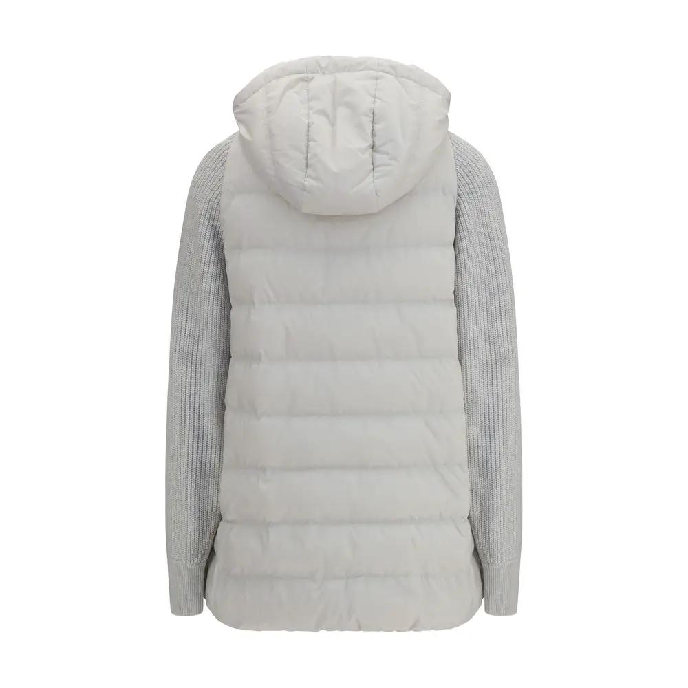 Brunello Cucinelli Gray Polyamide Jacket