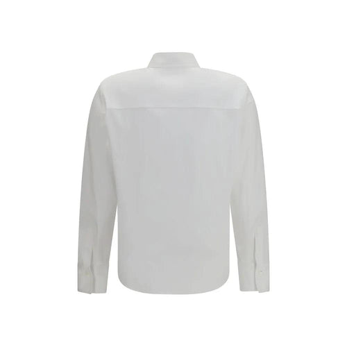 Chemise habillée en coton blanc Brunello Cucinelli