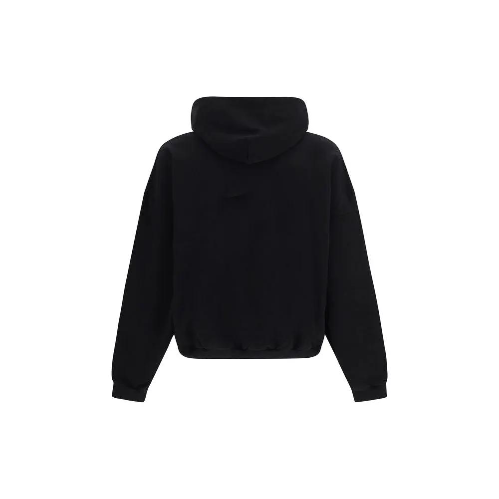 Represent Black Cotton Sweatshirt