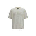 T-shirt en coton blanc Représente
