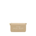 Sac bandoulière Bos Taurus en cuir de veau beige Marc Jacobs