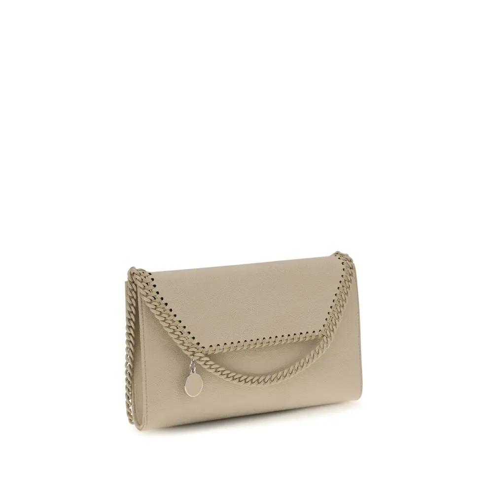 Sac bandoulière Stella McCartney en polyester beige