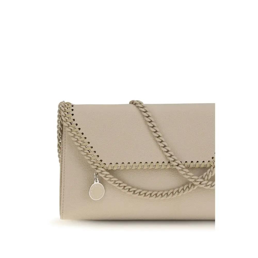 Sac bandoulière Stella McCartney en polyester beige