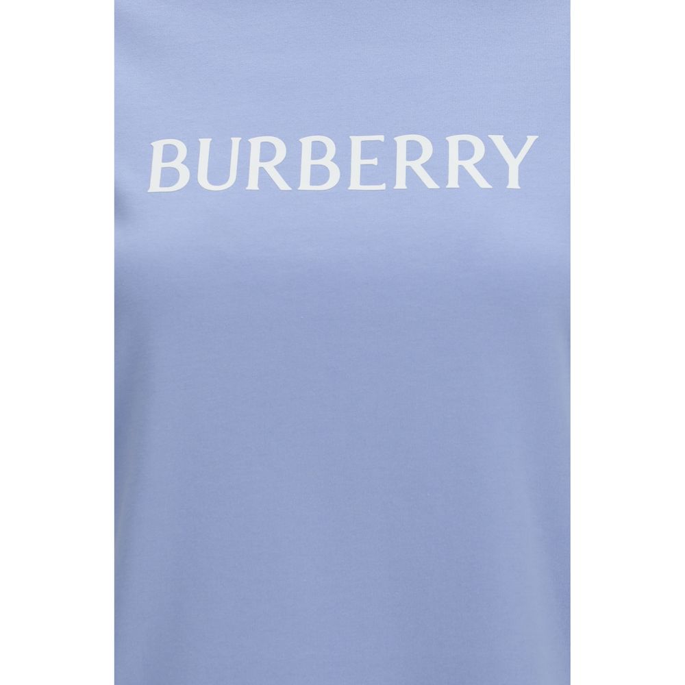 T-shirt en coton bleu Burberry