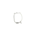Alexander McQueen White Brass Bracelet