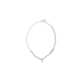 Alexander McQueen White Brass Necklace