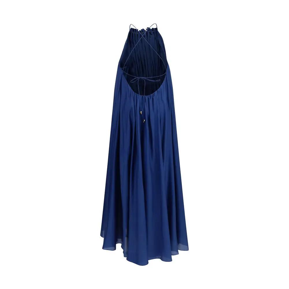 Robe de cocktail Zimmermann en soie bleue