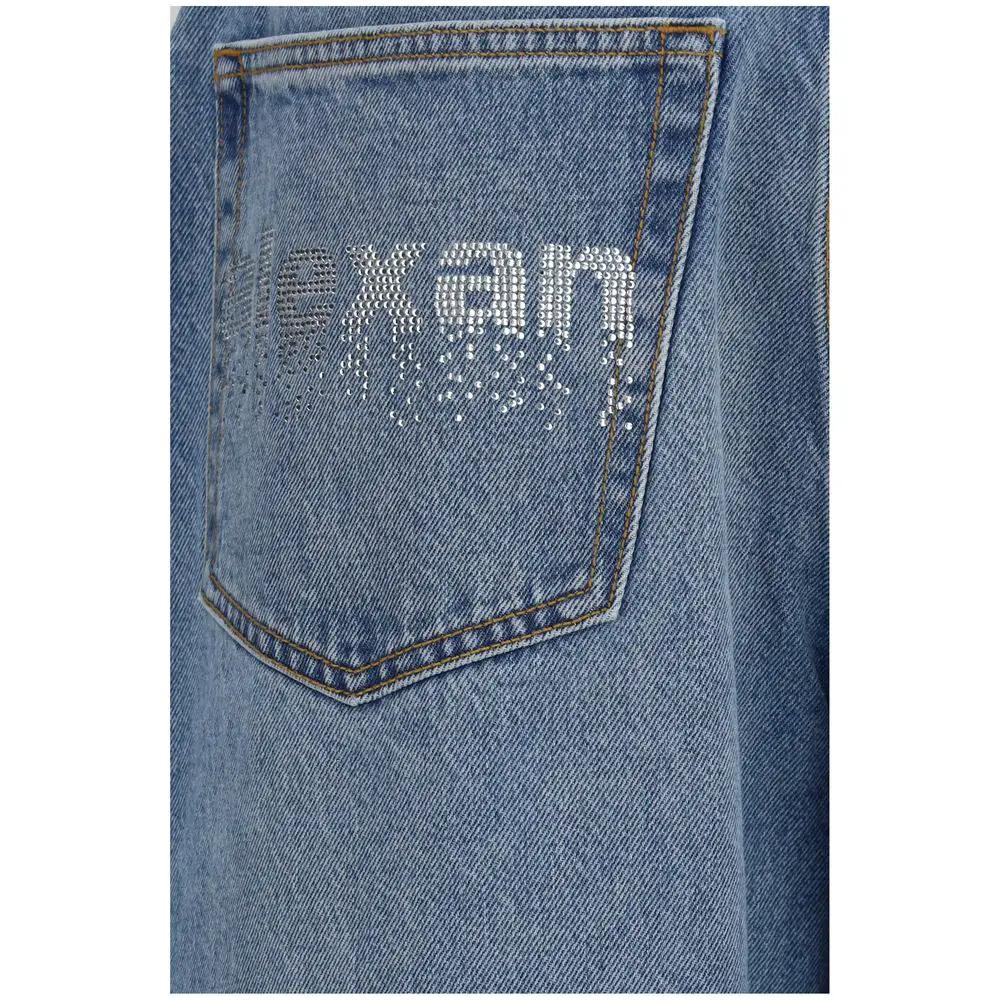 Alexander Wang Blue Cotton Jeans Denim