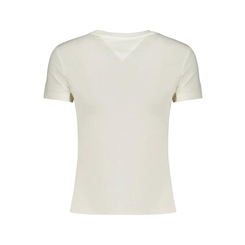 Tommy Hilfiger White Cotton Women's T-Shirt